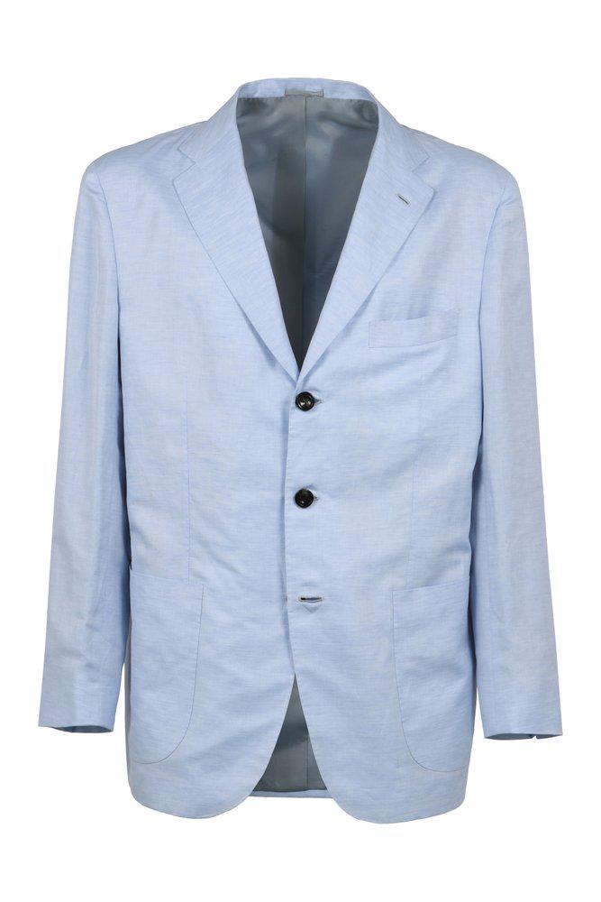 Kiton Kiton Single-Breasted Tailored Blazer