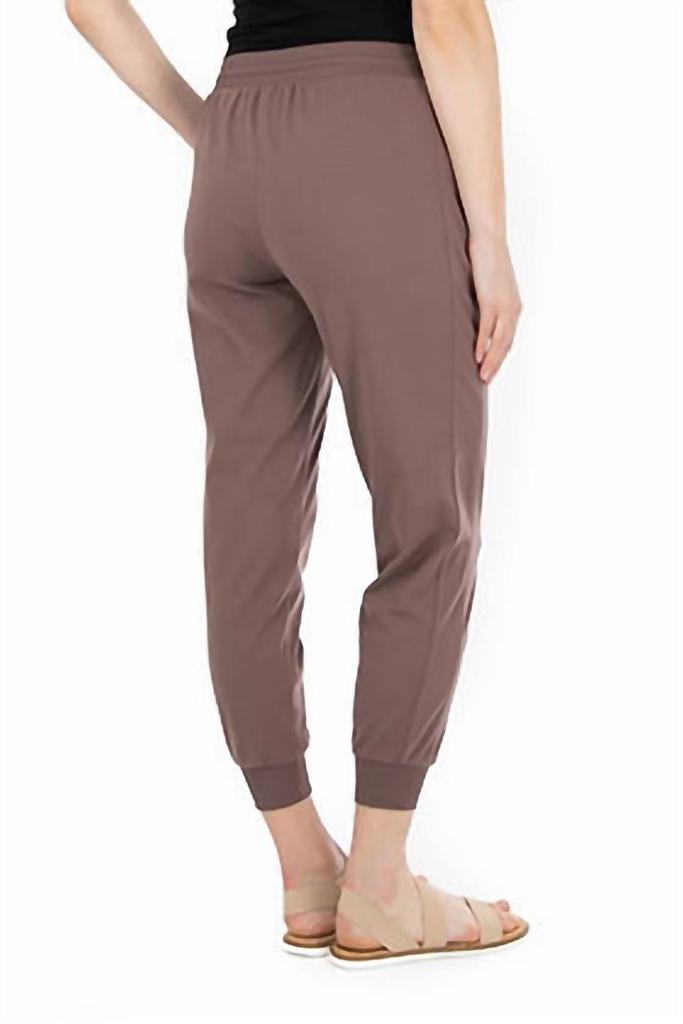 Zac Posen Zac & Rachel - Two Pocket Tie Front Solid Jogger Pants