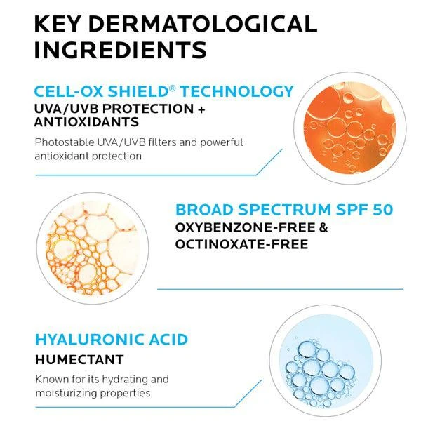 La Roche Posay La Roche-Posay Anthelios UV Hydra Daily Invisible Sunscreen SPF 50 (1.7 fl.oz) 4