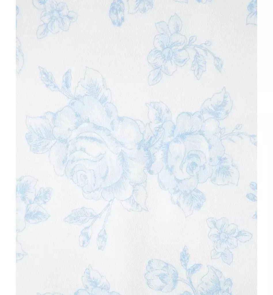 Little Me Baby Girls Blue Roses Cotton Burp Cloth
Bibs, 3 Piece Set 4