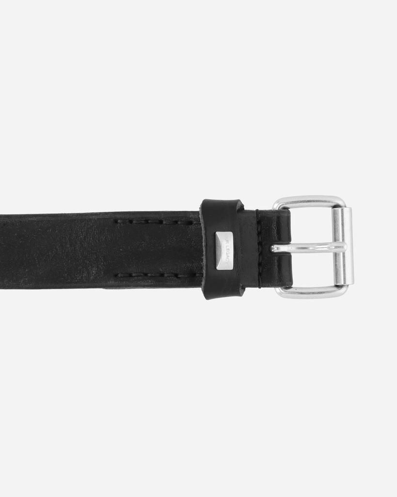 Our Legacy 3cm Arrow Head Belt Black - Belts - BeyondStyle