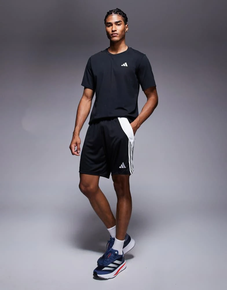 Adidas adidas Football Tiro shorts in black 1