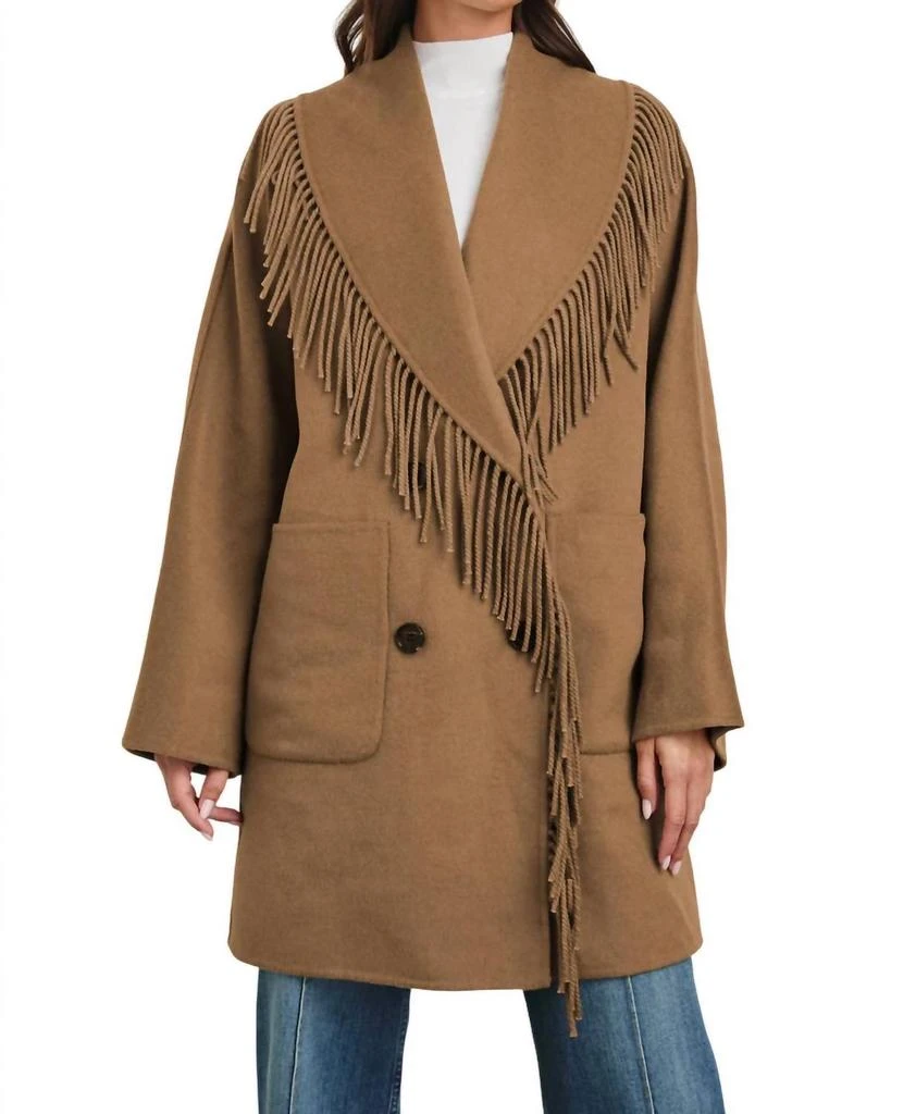 Rails Hugo Coat In Camel 2