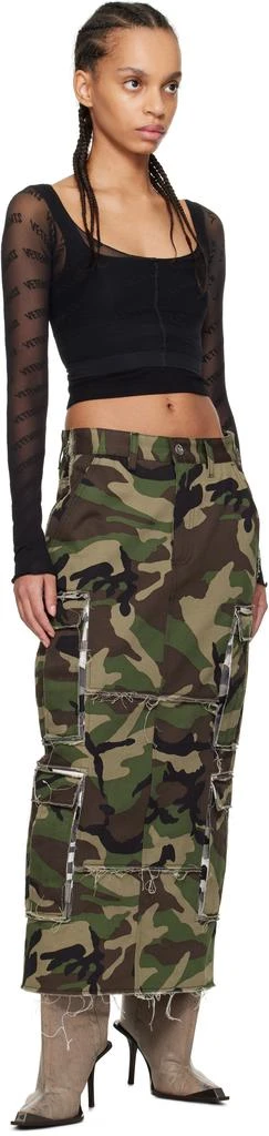 Vetements Black Logo Stockings Top 4