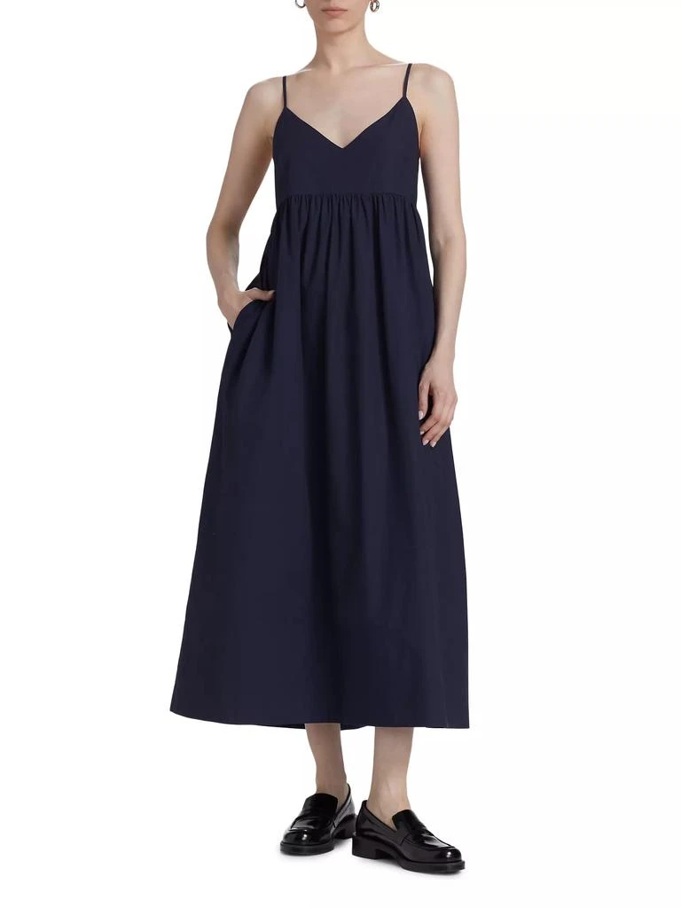 Jenni Kayne Cove Cotton V-Neck Maxi Dress 3