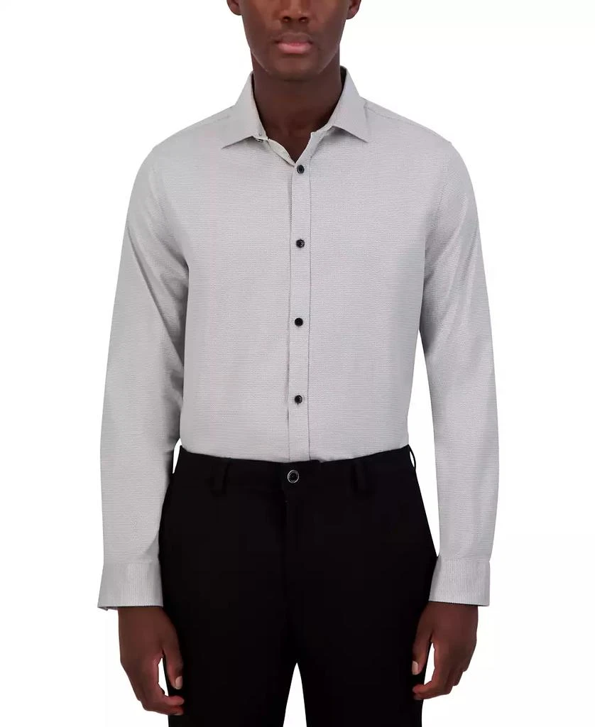 Karl Lagerfeld Paris Men's Slim-Fit Woven Dress Shirt 1