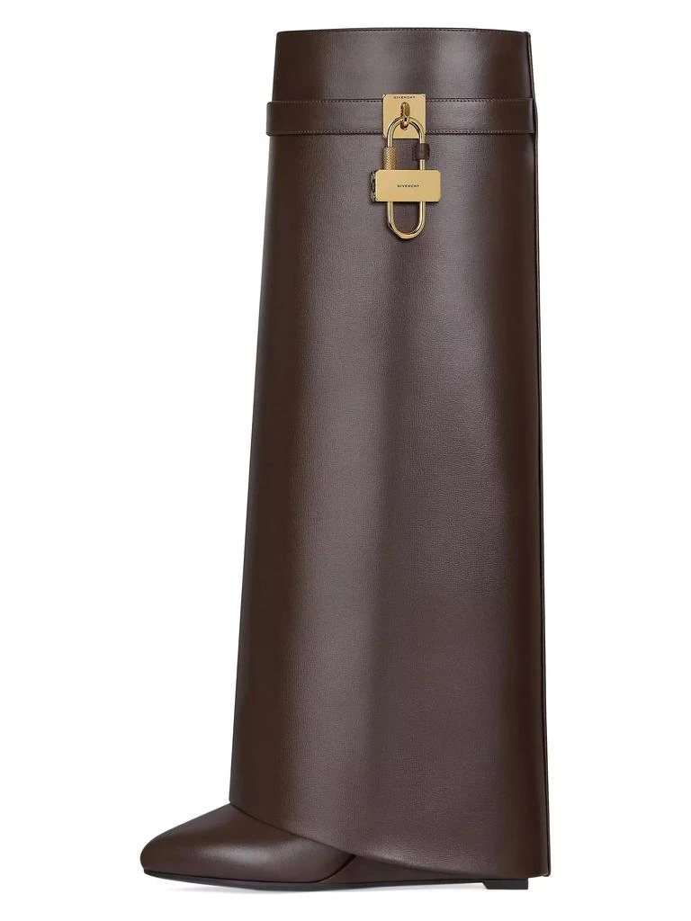 Givenchy Shark Lock Boots in Leather 5