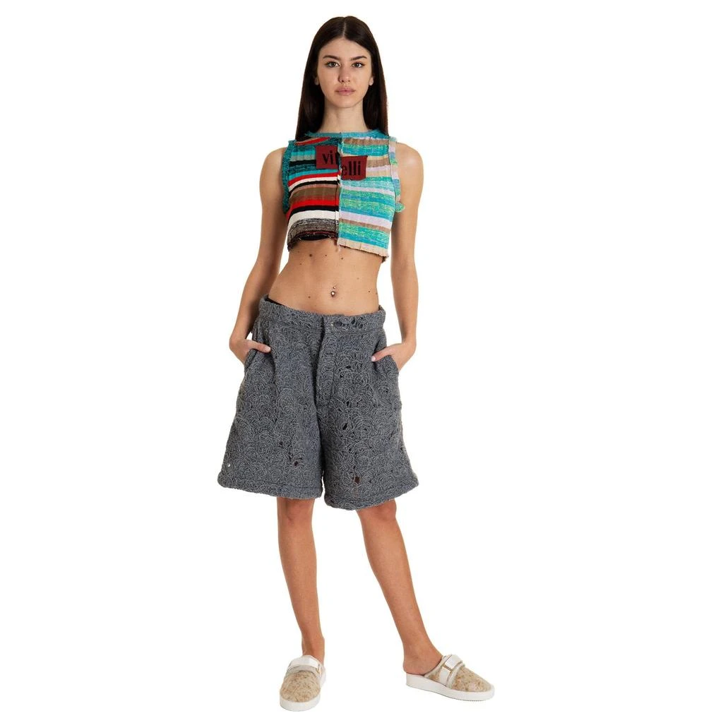 Vitelli Cosmic patchwork crop top 3