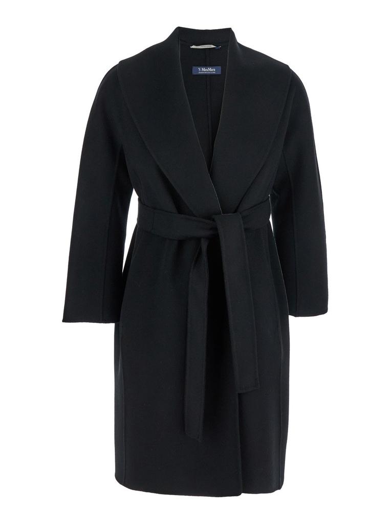 【送料&関税込】Max Mara V-neck Long-sleeved Coat Max Mara Sportmax V-Neck Long-Sleeved Coat - Jackets - Save