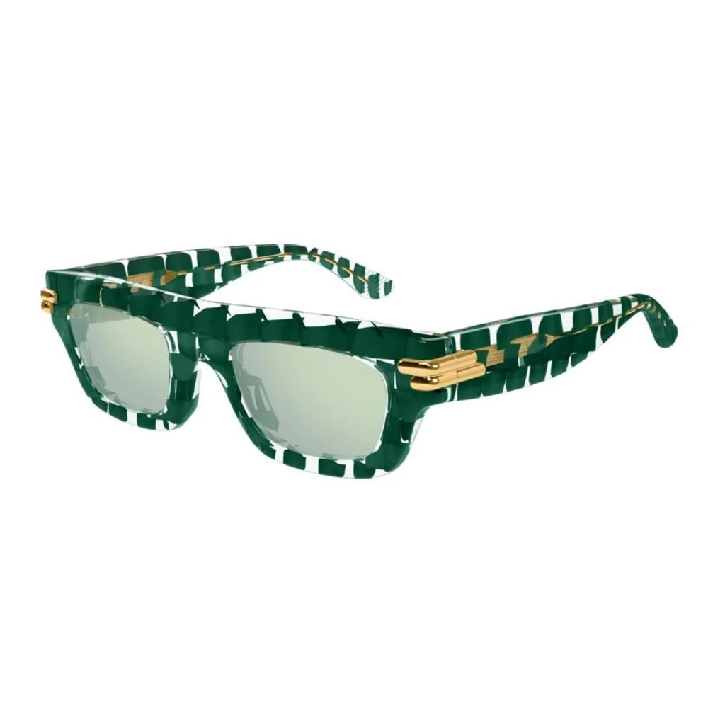 Bottega Veneta Bottega Veneta Eyewear Mitre Square Frame Sunglasses 2