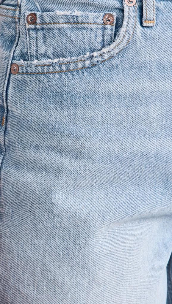 AGOLDE Stella High Rise Baggy Shorts 5
