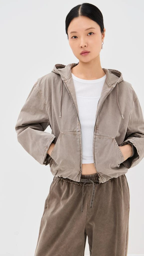Acne Studios Twill Cotton Hooded Jacket 1