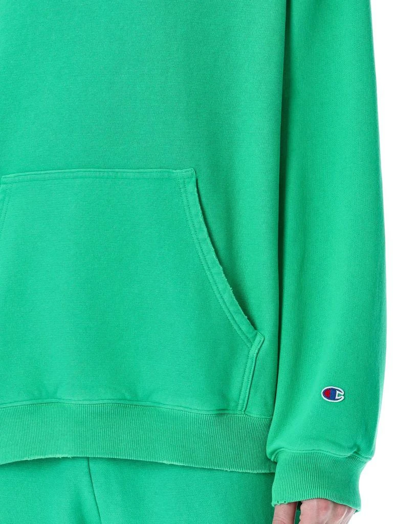 CHAMPION Champion Logo Patch Drawstring Hoodie 5