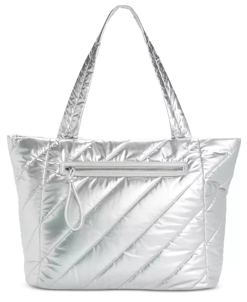 On 34th Nylon XL Metallic Tote, Created for Macy's 1