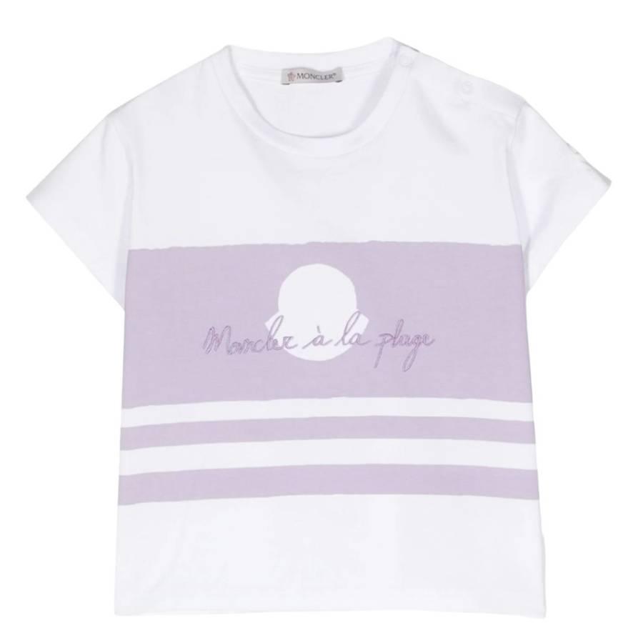 Kids Logo Print Striped T-Shirt – On Sale Now with Up to 37% Off