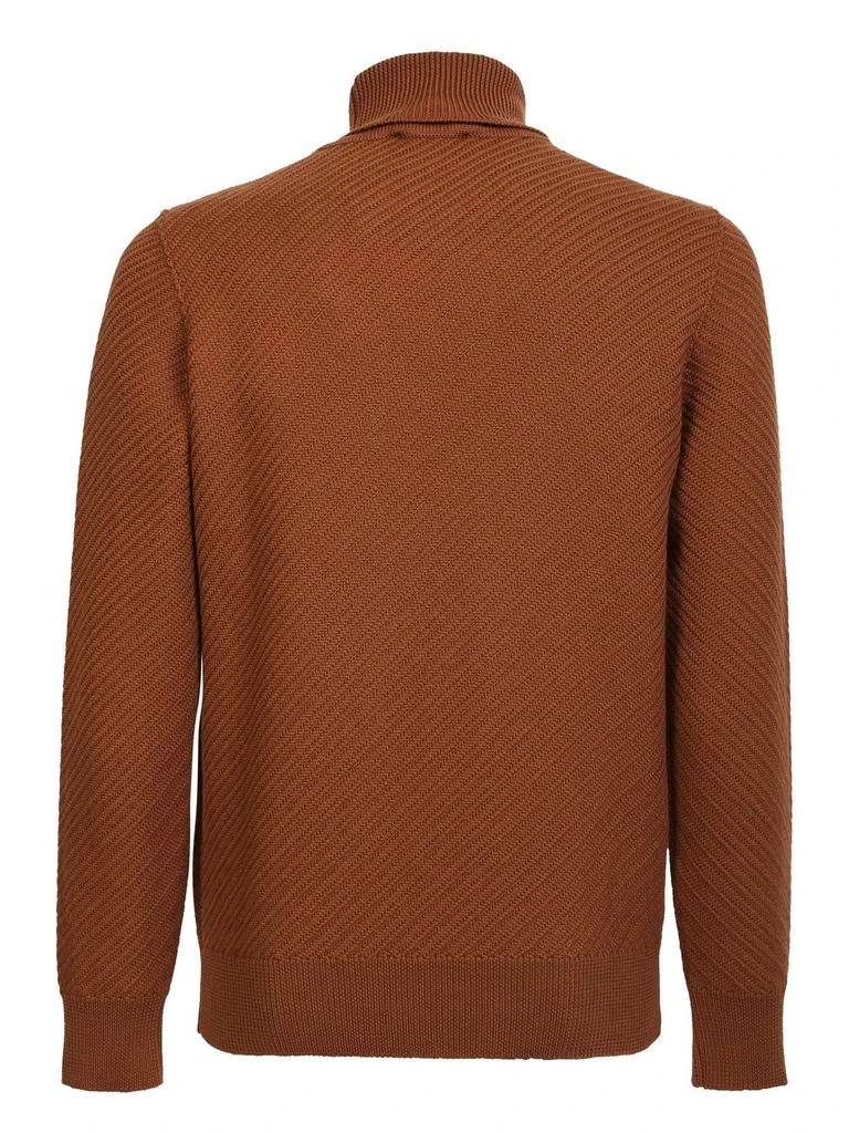 LARDINI Lardini Turtleneck Long-Sleeved Knit Jumper 2