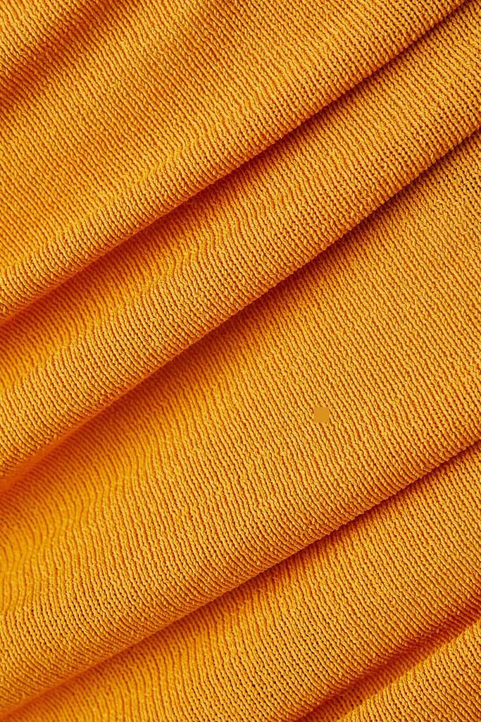 Altuzarra Chukwu ruched knitted maxi skirt 4
