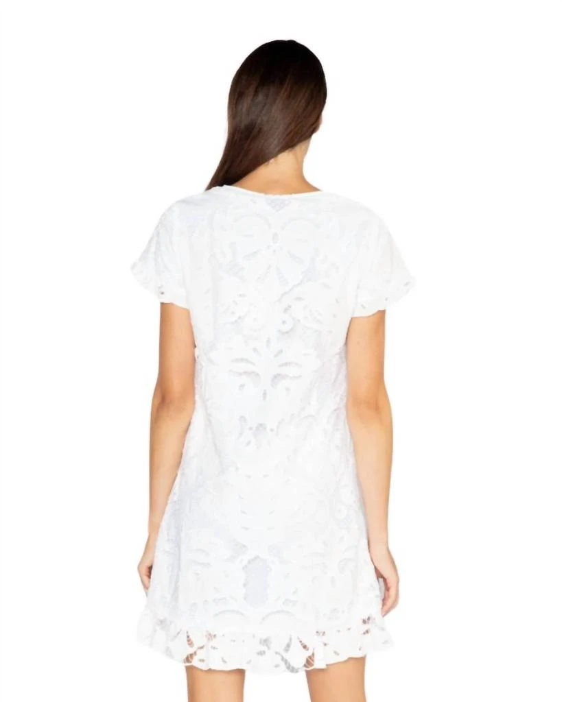 S'edge Peaches Dress In White 2