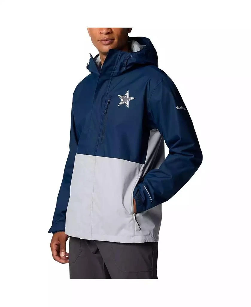 Columbia Men's Navy/Silver Dallas Cowboys Field Bound Omni-Shield Full Zip Jacket 1