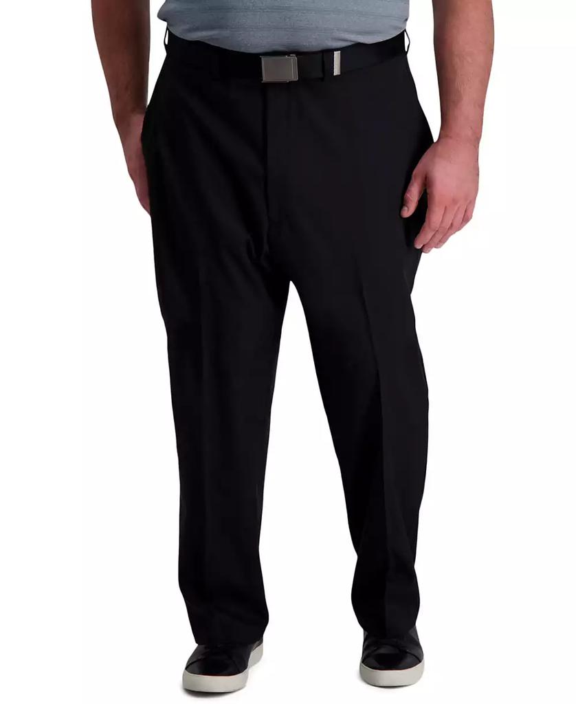 Haggar Big & Tall Cool Right Performance Flex Classic Fit Flat Front Pant