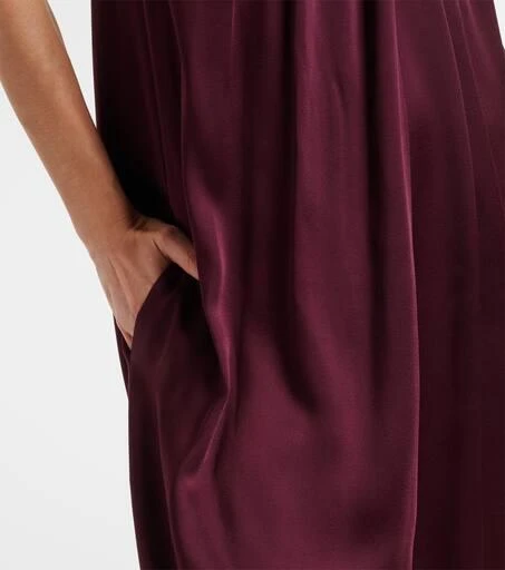 Stella McCartney Embellished halterneck satin jumpsuit 5