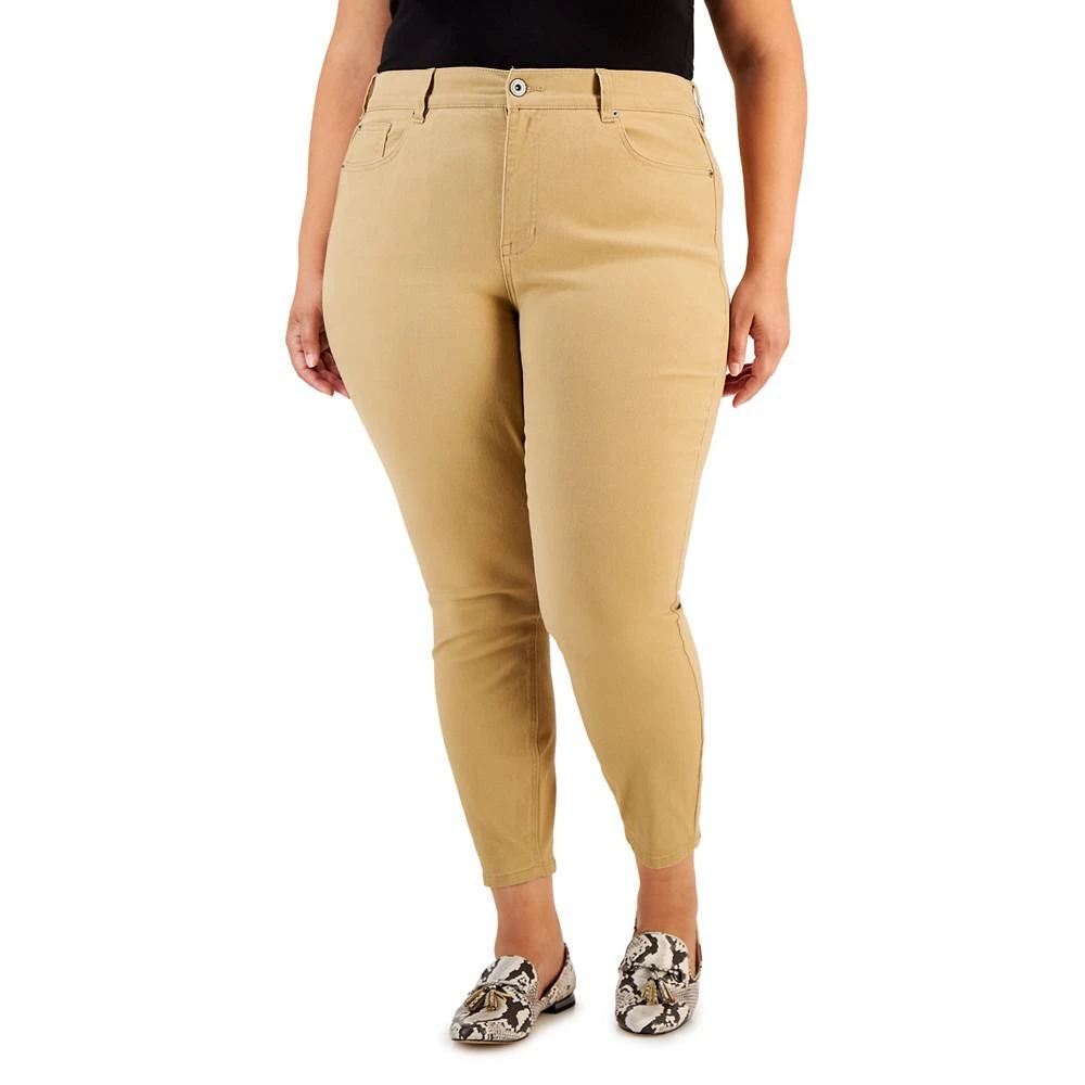 Celebrity Pink Trendy Plus Size High Rise Skinny Jeans 1