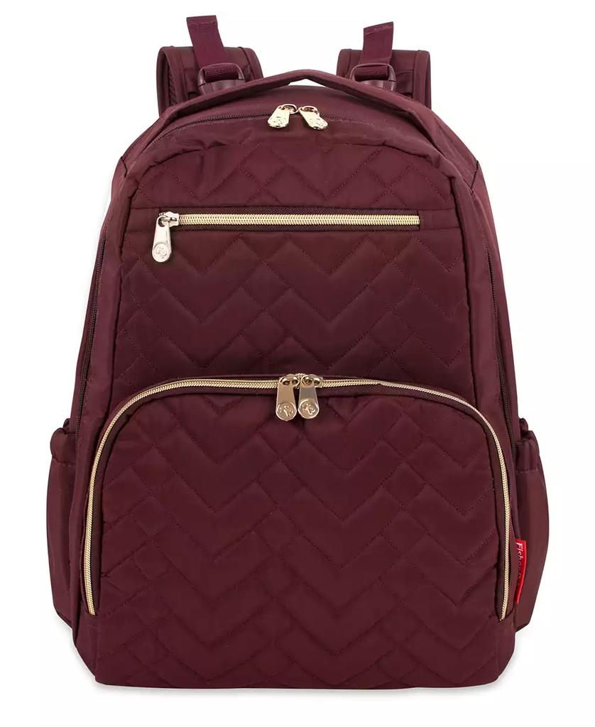 Fisher Price Signature Quilt Diaper Backpack