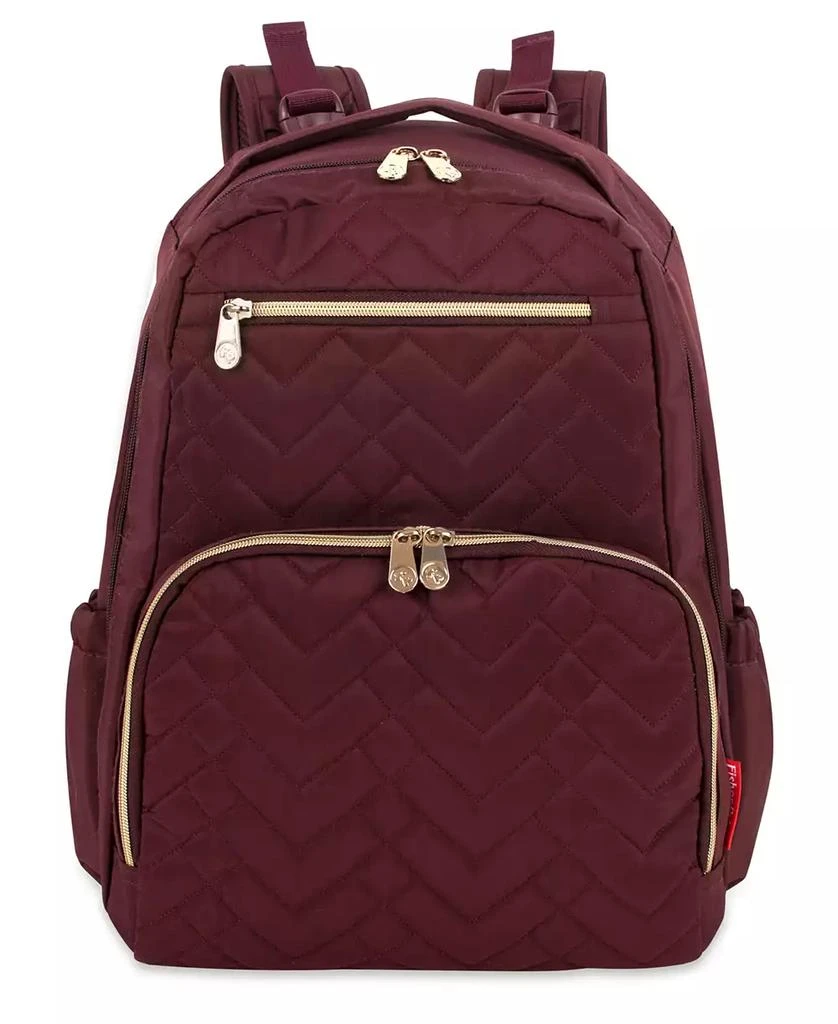Fisher Price Signature Quilt Diaper Backpack 2