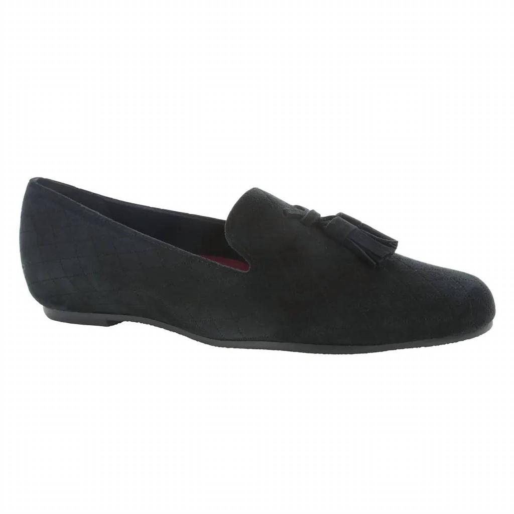 Munro Women's Tallie Loafers In Black Suede