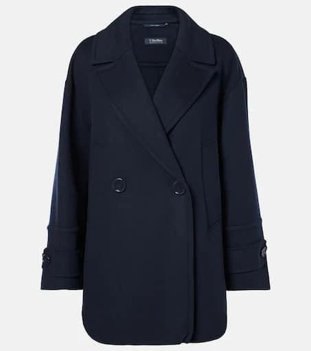Max Mara Double-breasted wool jacket 1