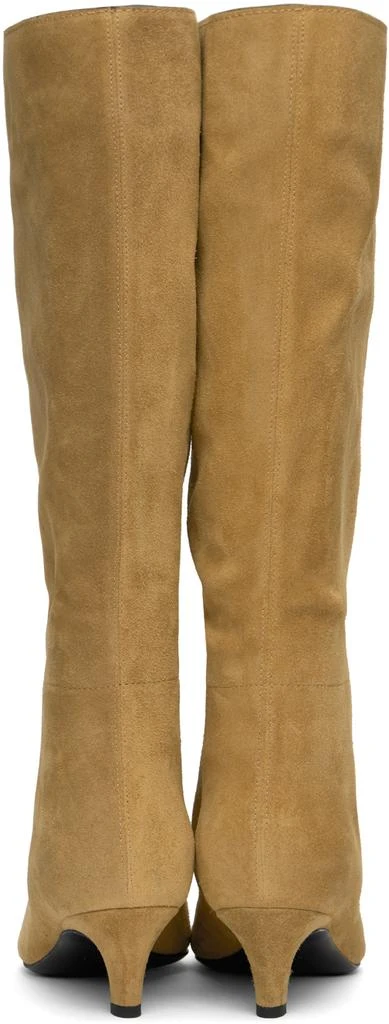 Totême Tan 'The Wide Shaft' Boots 2