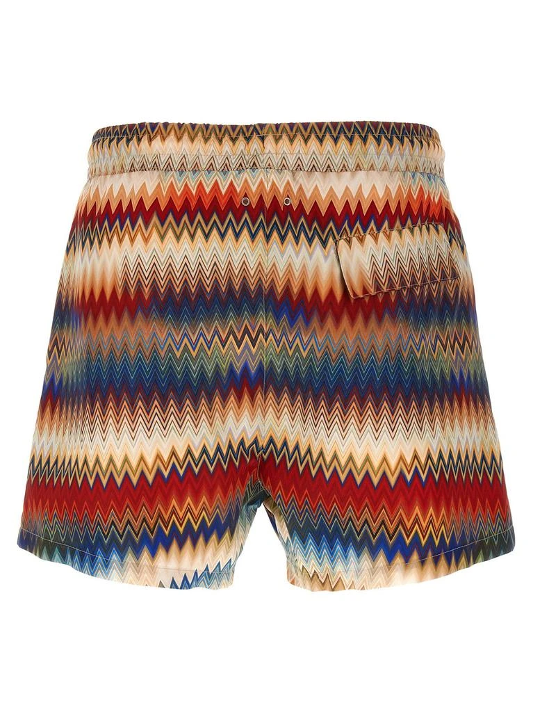 Missoni Missoni Zig-Zag Printed Drawstring Swim Shorts 2