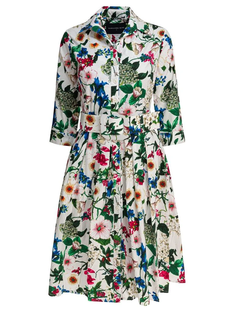 SAMANTHA SUNG Samantha Sung Audrey Floral Dress 1