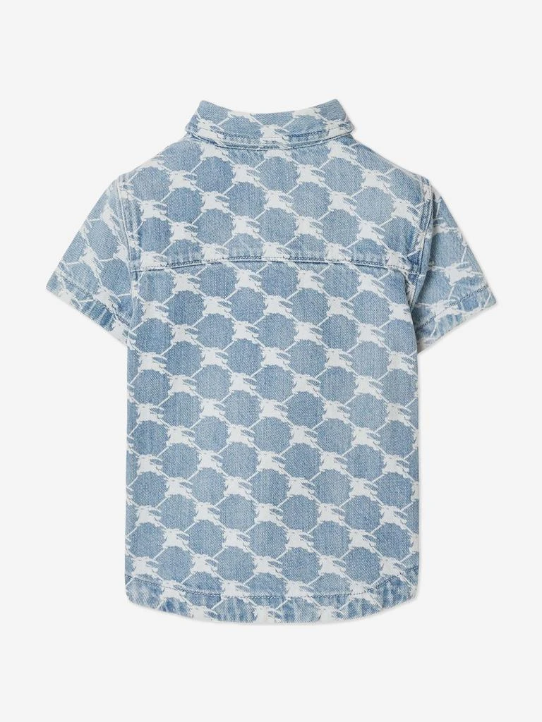 Burberry Burberry Baby Boys Mini Alan Shirt in Blue 2