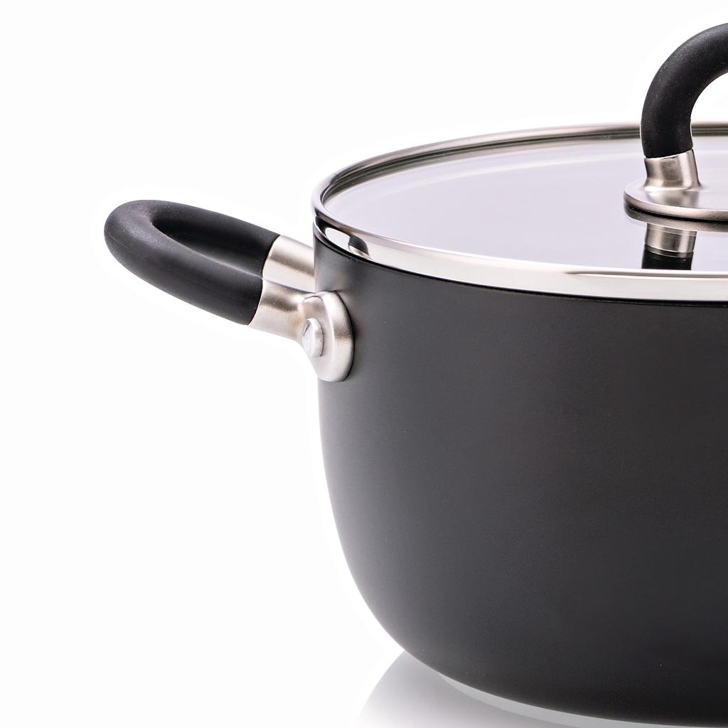 Alessi Sten Casseruola 2 Manici 16 Cm