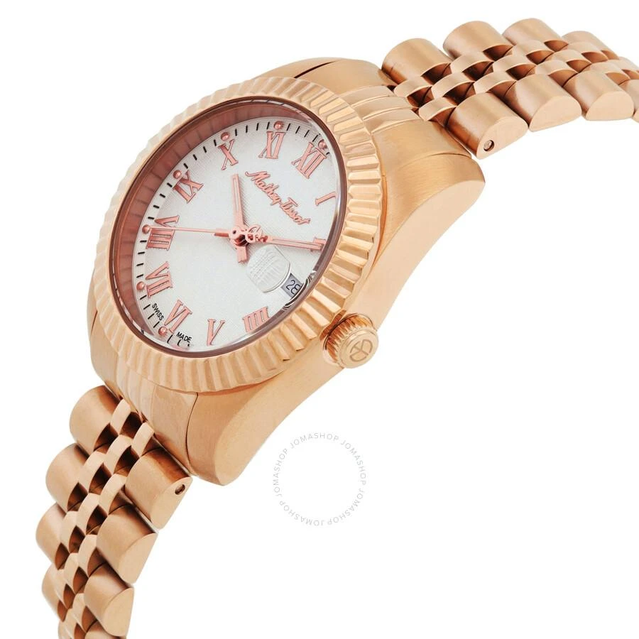 Mathey-Tissot Mathy III Roman Quartz White Dial Ladies Watch D810PRA 2