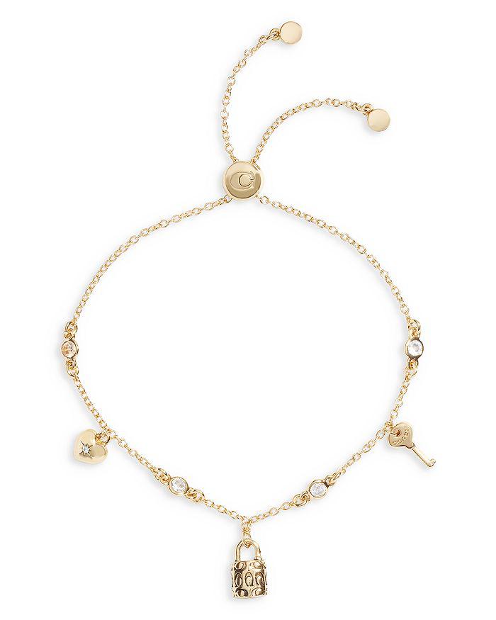 COACH Iconic Charm Slider Bracelet