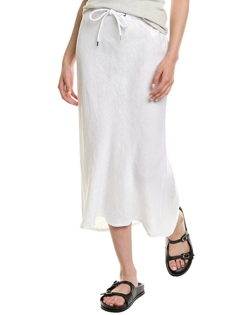 James Perse Bias Cut Linen Skirt 1