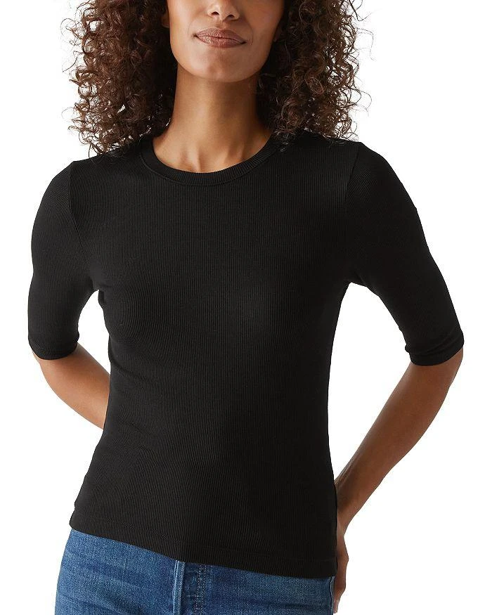 Michael Stars Maeve Elbow Sleeve Crewneck Top 4