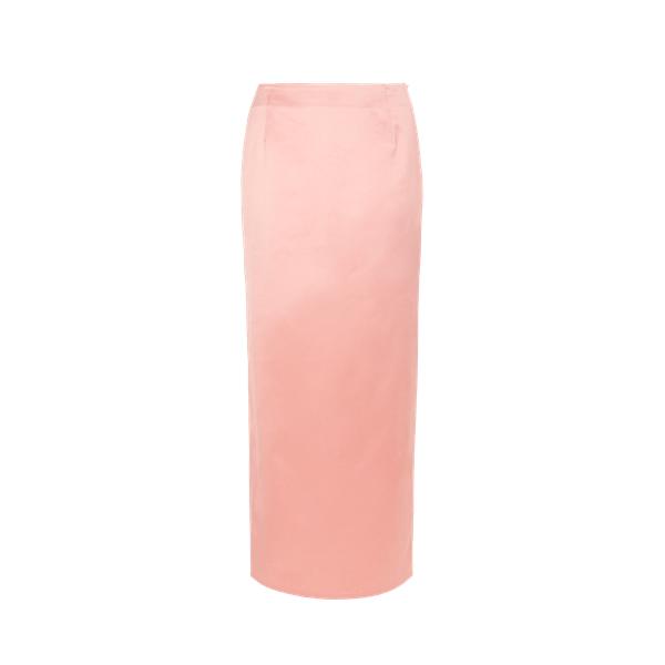 RAF SIMONS Pilled-effect straight skirt