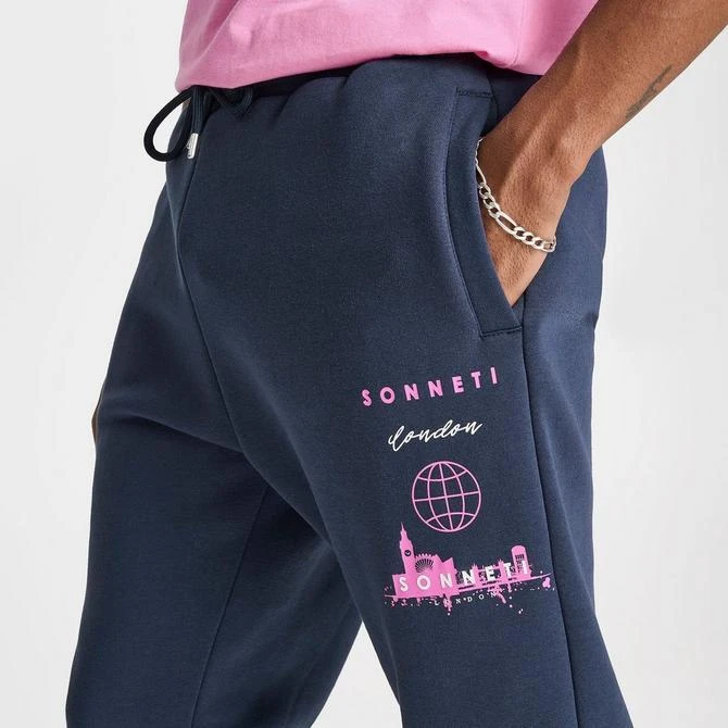 SUPPLY & DEMAND Men's Sonneti London Stack Graphic Cargo Jogger Pants 5