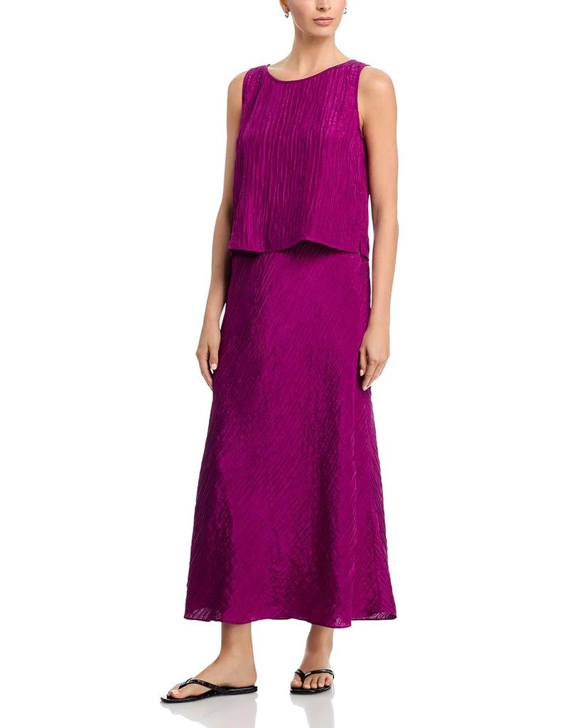 Eileen Fisher Ballet Neck Short Shell Top 2