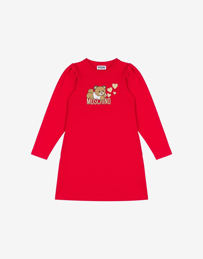 Moschino Lovely Teddy Bear Sweatshirt Dress