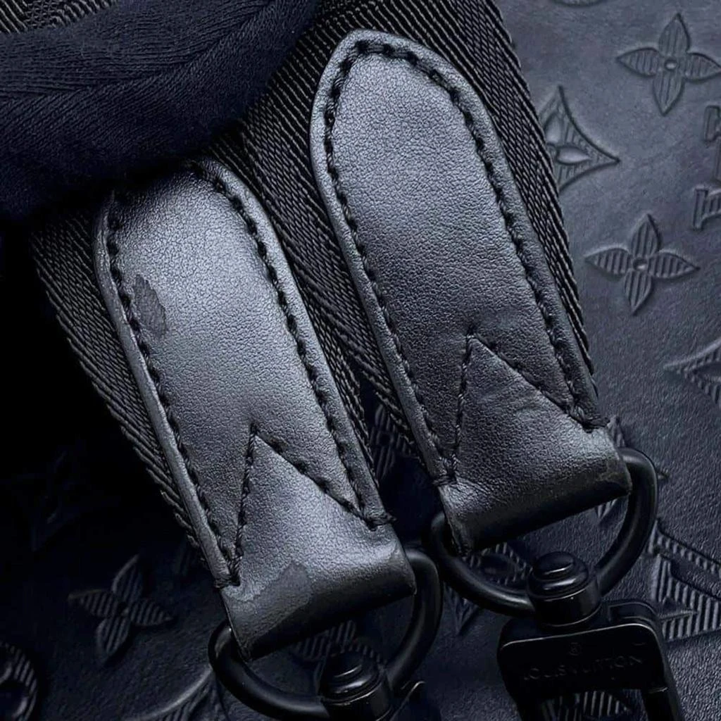 Louis Vuitton Louis Vuitton Noir Monogram Shadow Duo Messenger Bag 5