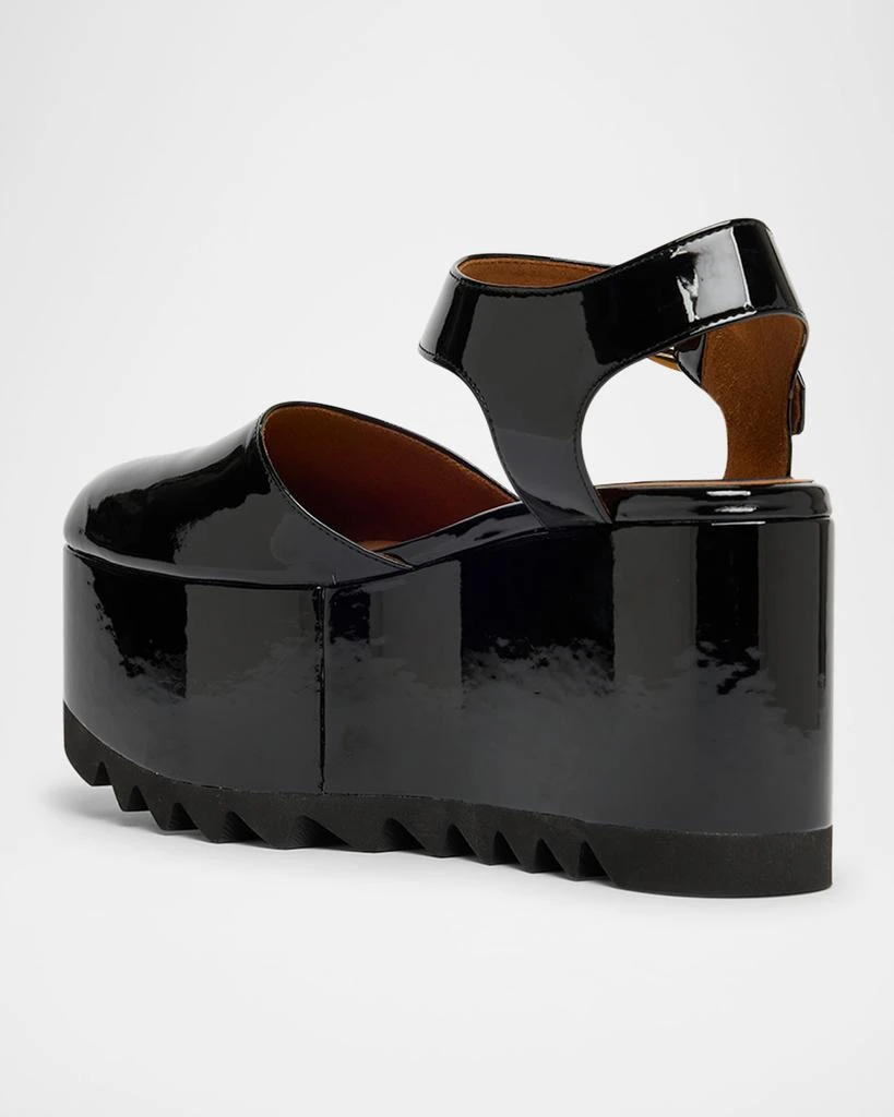 Stella McCartney Elyse Patent Platform Pumps 4