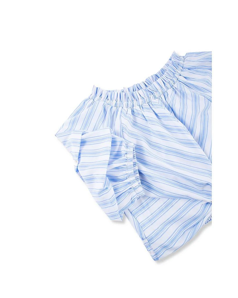 Habitual Girls' Ruched Sleeve Twist Top - Big Kid 3