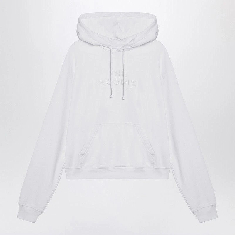 Marc Jacobs WHITE HOODIE WITH LOGO 1