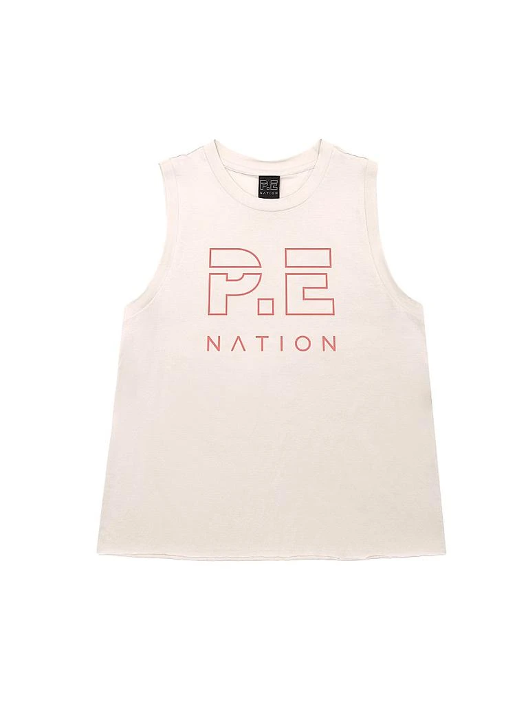 P.E Nation Shuffle Cotton Logo Tank 1