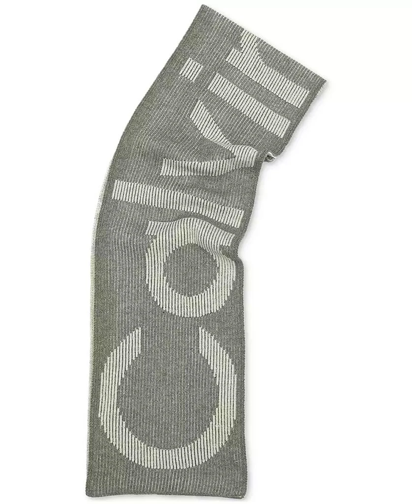 Calvin Klein Men
s Plaited Logo Scarf 5