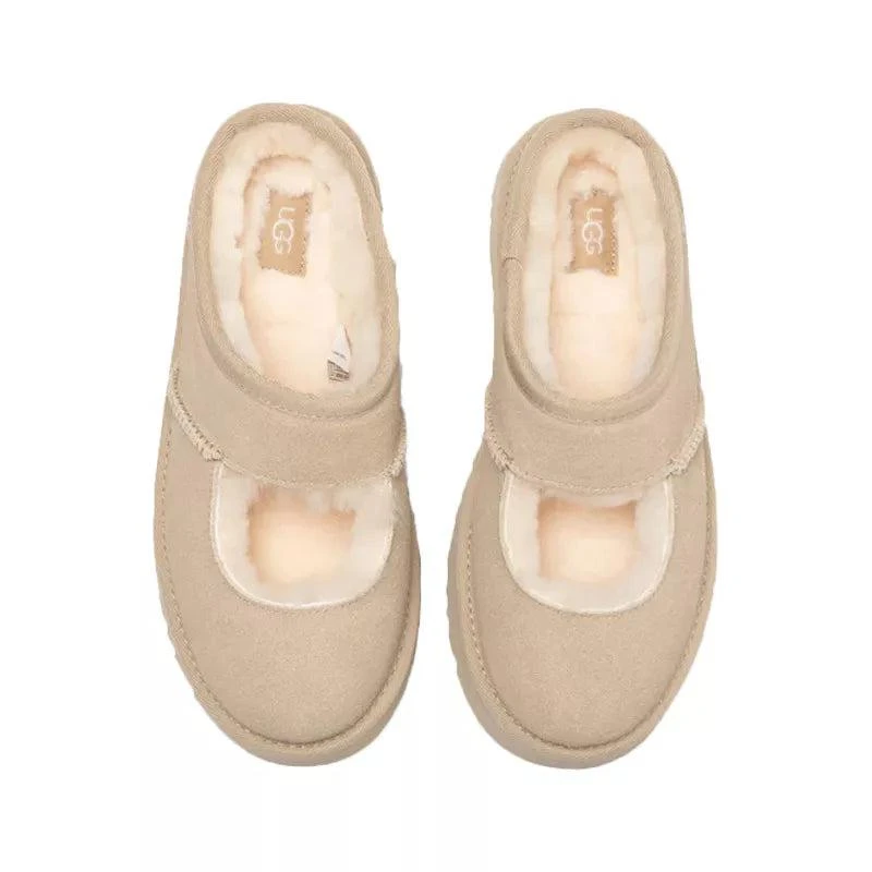 UGG Chaussons Slippers Bea Mary Jane - Beige Clair 3